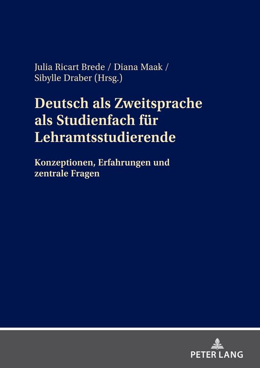 Produktbild: Deutsch als Zweitsprache als Studienfach f&uuml;r Lehramtsstudierende