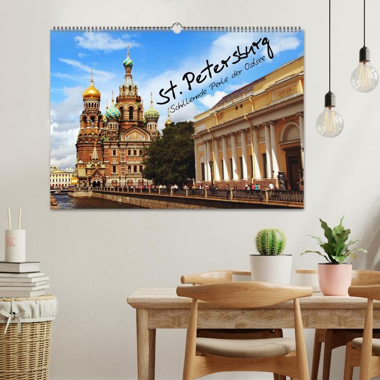 Produktbild: St. Petersburg (Wandkalender 2026 DIN A2 quer), CALVENDO Monatskalender