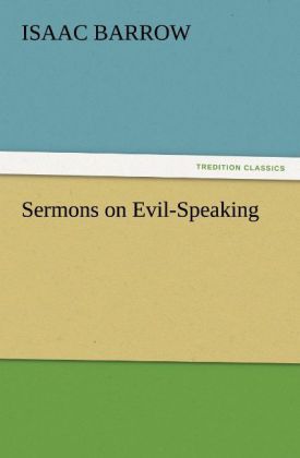 Produktbild: Sermons on Evil-Speaking