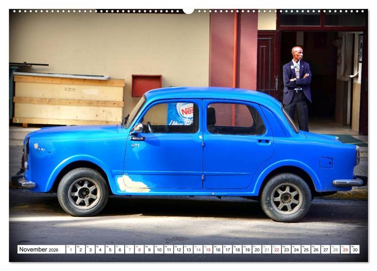 Produktbild: Fiat Nuova 1100 - Ein Klassiker Italiens (Wandkalender 2026 DIN A2 quer), CALVENDO Monatskalender