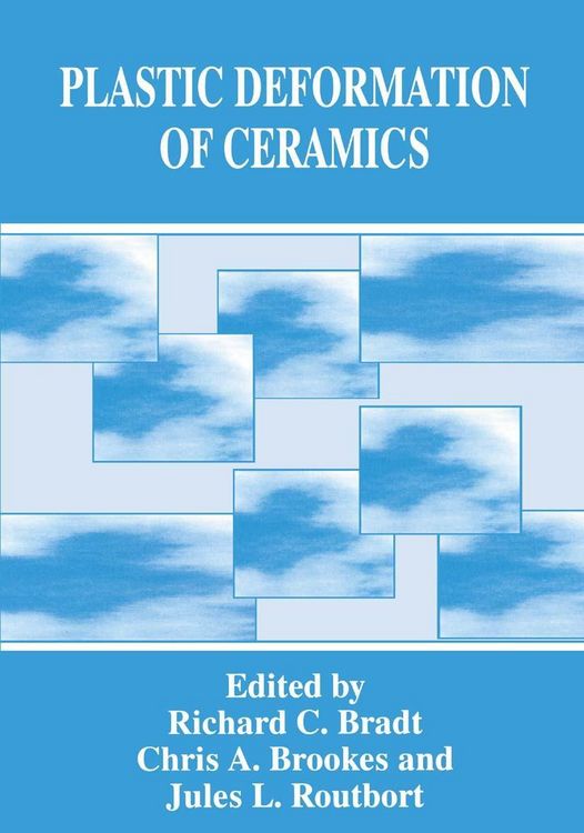 Produktbild: Plastic Deformation of Ceramics