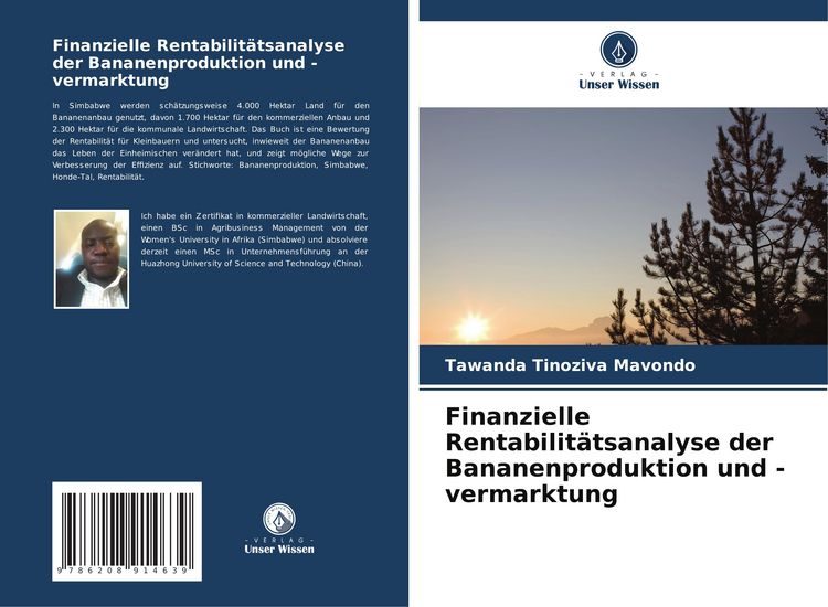 Produktbild: Finanzielle Rentabilit&auml;tsanalyse der Bananenproduktion und -vermarktung