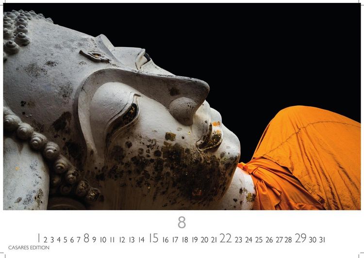 Produktbild: Buddhas Kalender 2027 &ndash; Wandkalender | Fotokalender Asien 24x35cm -Spirituelle Abbildungen Buddhas | Perfekt f&uuml;r Meditation & Raumdekoration
