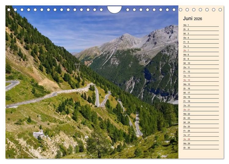 Produktbild: S&uuml;dtirol - Zwischen Ortler und Dolomiten (Wandkalender 2026 DIN A4 quer), CALVENDO Monatskalender