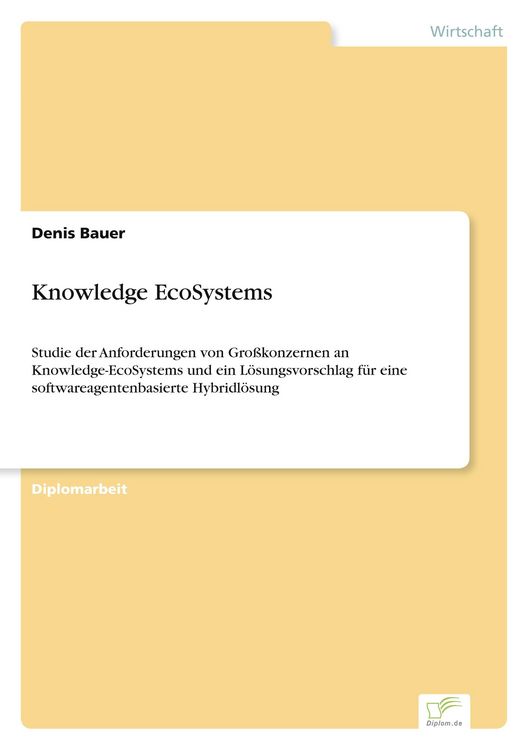 Produktbild: Knowledge EcoSystems