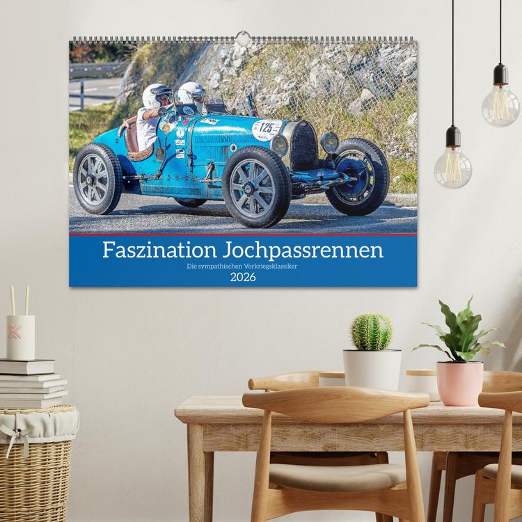 Produktbild: Faszination Jochpassrennen (Wandkalender 2026 DIN A2 quer), CALVENDO Monatskalender