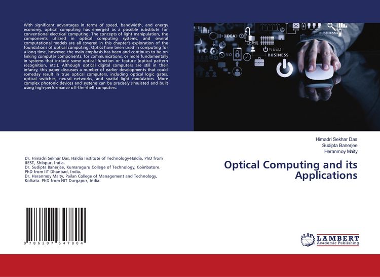 Produktbild: Optical Computing and its Applications