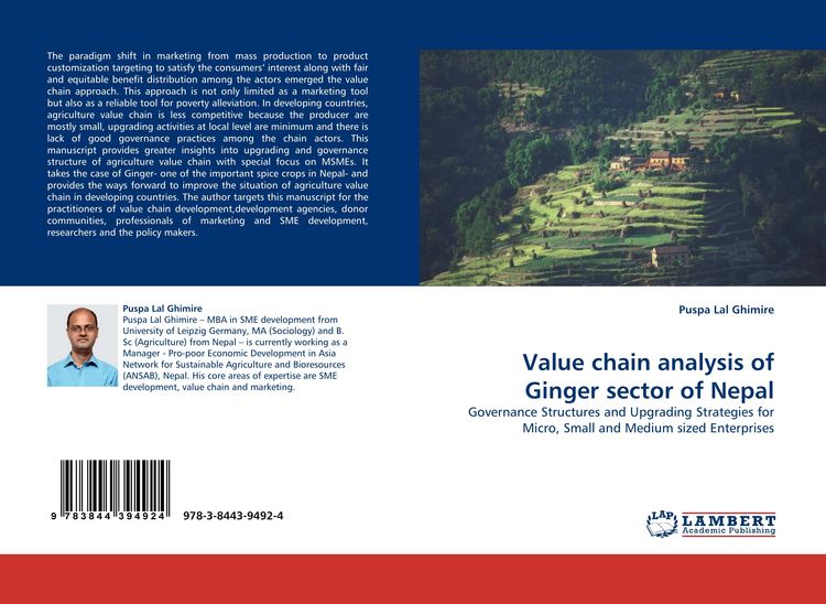 Produktbild: Value chain analysis of Ginger sector of Nepal