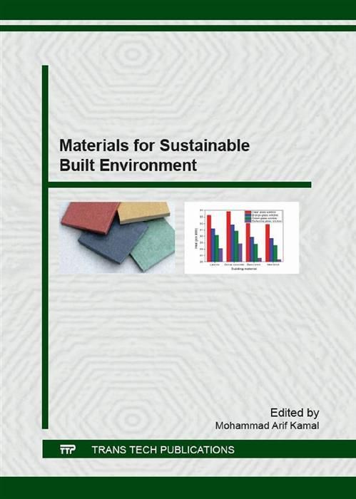 Produktbild: Materials for Sustainable Built Environment