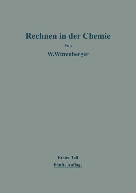 Produktbild: Rechnen in der Chemie