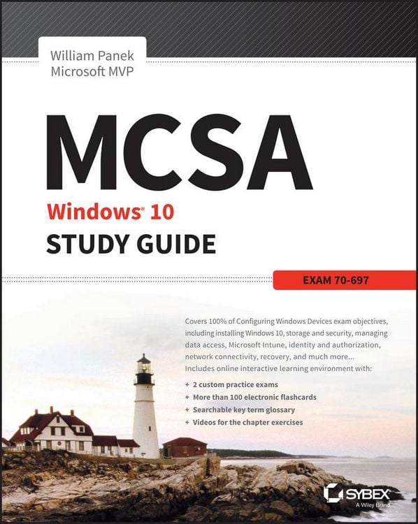 Produktbild: MCSA Microsoft Windows 10 Study Guide