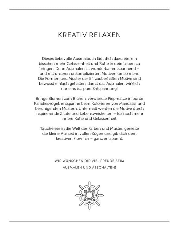 Produktbild: Einfach entspannt ausmalen