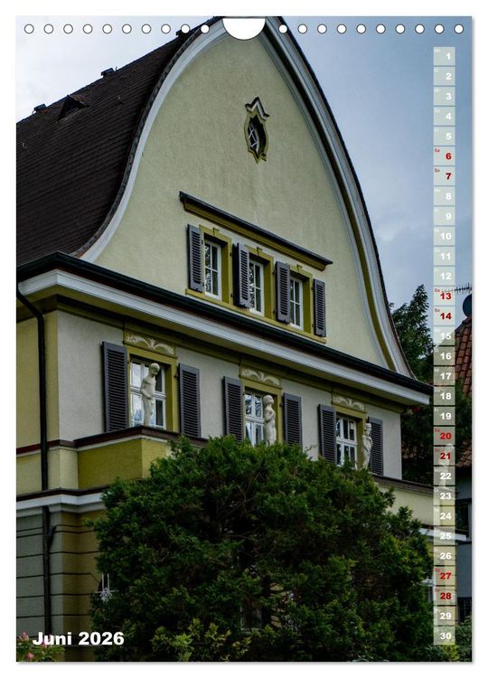 Produktbild: Fassadenk&uuml;nste (Wandkalender 2026 DIN A4 hoch), CALVENDO Monatskalender