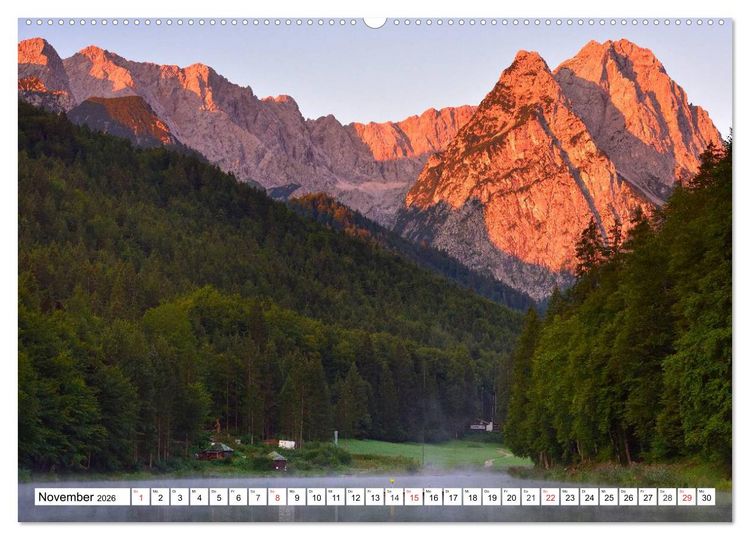 Produktbild: Mein Werdenfelser Land (Wandkalender 2026 DIN A2 quer), CALVENDO Monatskalender