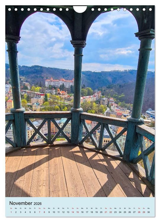 Produktbild: Spaziergang durch Karlovy Vary (Wandkalender 2026 DIN A4 hoch), CALVENDO Monatskalender