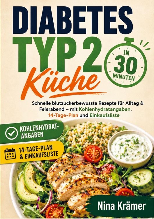 Produktbild: Diabetes Typ 2 K&uuml;che in 30 Minuten