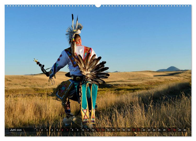 Produktbild: Indian Country - Indianer im Westen der USA (hochwertiger Premium Wandkalender 2026 DIN A2 quer), Kunstdruck in Hochglanz