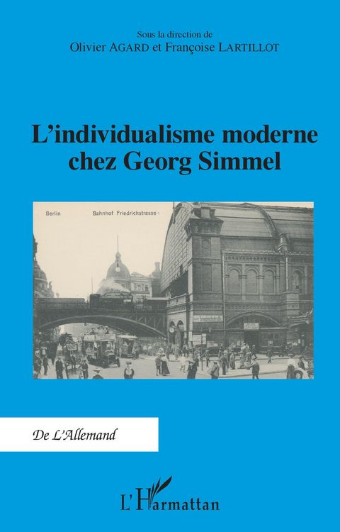 Produktbild: L'individualisme moderne chez Georg Simmel