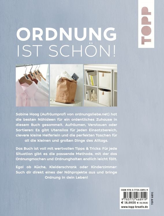 Produktbild: N&auml;hideen, die Ordnung schaffen