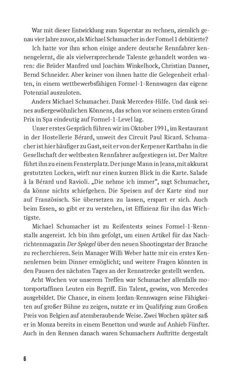 Produktbild: &Uuml;ber Michael Schumacher und die deutsche &Auml;ra in der Formel 1