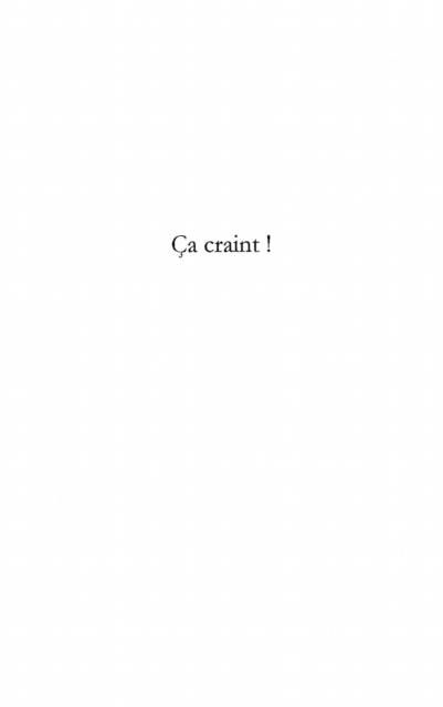 Produktbild: Ca craint !