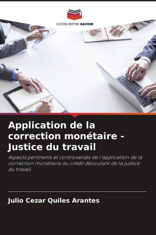 Produktbild: Application de la correction mon&eacute;taire - Justice du travail