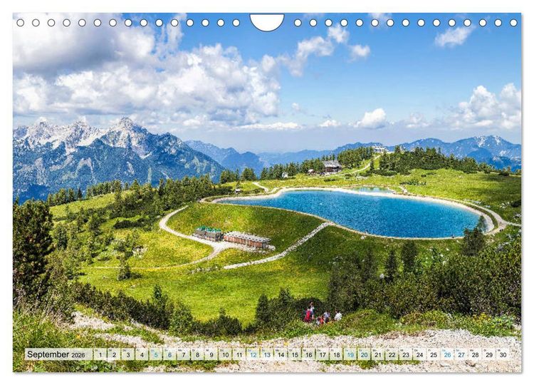 Produktbild: &Ouml;sterreich Berg und See (Wandkalender 2026 DIN A4 quer), CALVENDO Monatskalender