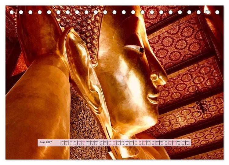 Produktbild: Spiritual Light of Asia (Desk Calendar 2027 DIN A5 landscape), CALVENDO 12 Month DeskCalendar