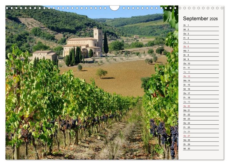 Produktbild: Italia (Wandkalender 2026 DIN A3 quer), CALVENDO Monatskalender