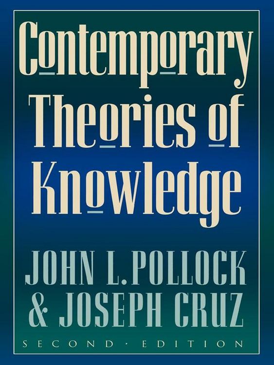 Produktbild: Contemporary Theories of Knowledge