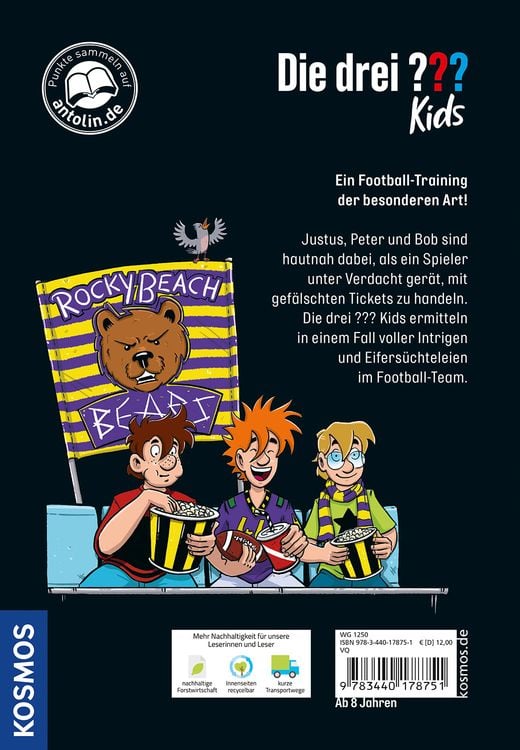 Produktbild: Die drei ??? Kids, 99, Football-Falle