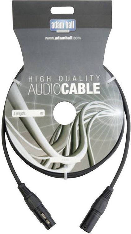 Produktbild: AH Cables KDMX15 DMX Verbindungskabel [1x XLR-Stecker - 1x XLR-Buchse] 15.00m