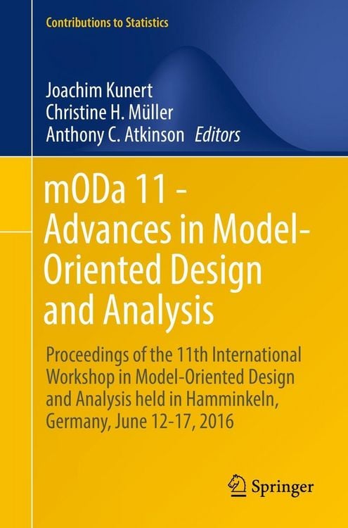 Produktbild: MODa 11 - Advances in Model-Oriented Design and Analysis