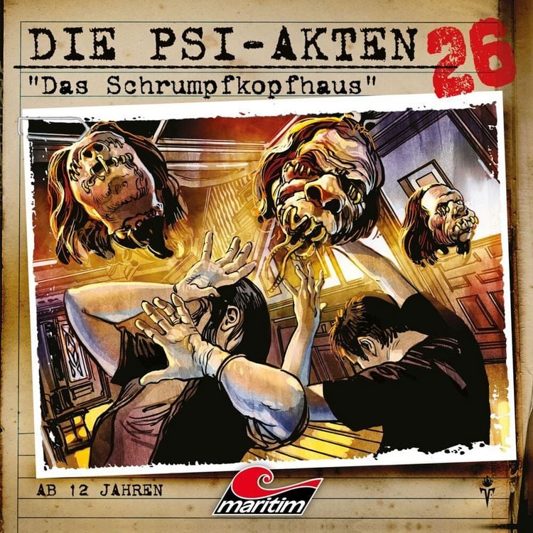 Produktbild: Die PSI-Akten - Das Schrumpfkopfhaus, 1 Audio-CD