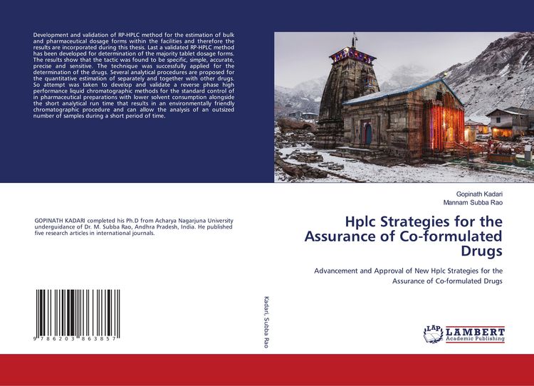 Produktbild: Hplc Strategies for the Assurance of Co-formulated Drugs