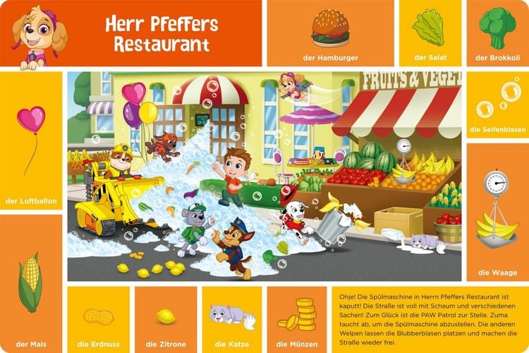 Produktbild: PAW Patrol Lernbuch: Mein erstes W&ouml;rterbuch