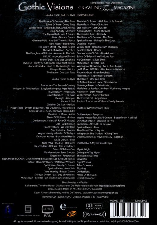 Produktbild: Gothic Visions (+ CD)