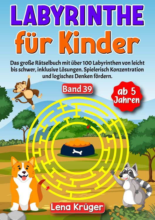 Produktbild: Labyrinthe f&uuml;r Kinder ab 5 Jahren - Band 39