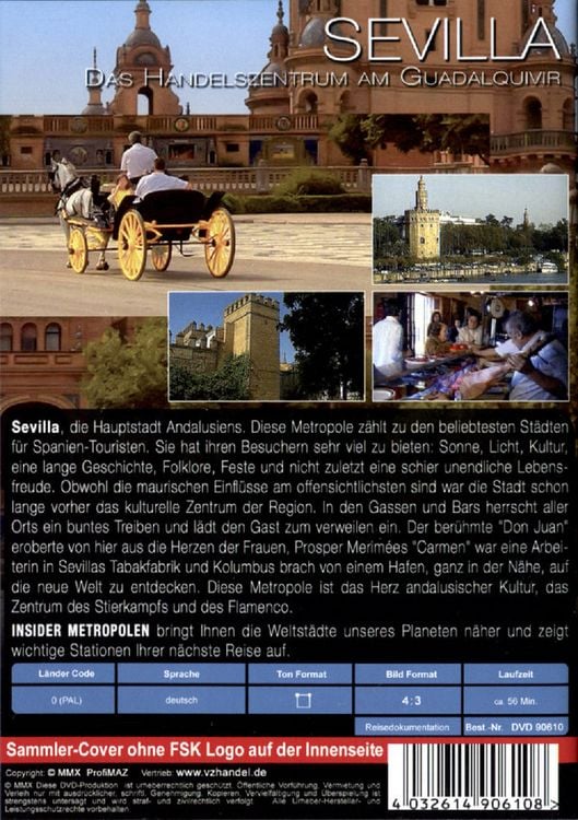 Produktbild: Insider Metropolen - Spanien: Sevilla