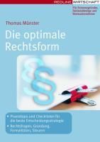Produktbild: Die optimale Rechtsform