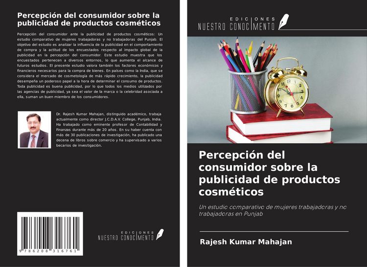 Produktbild: Percepci&oacute;n del consumidor sobre la publicidad de productos cosm&eacute;ticos
