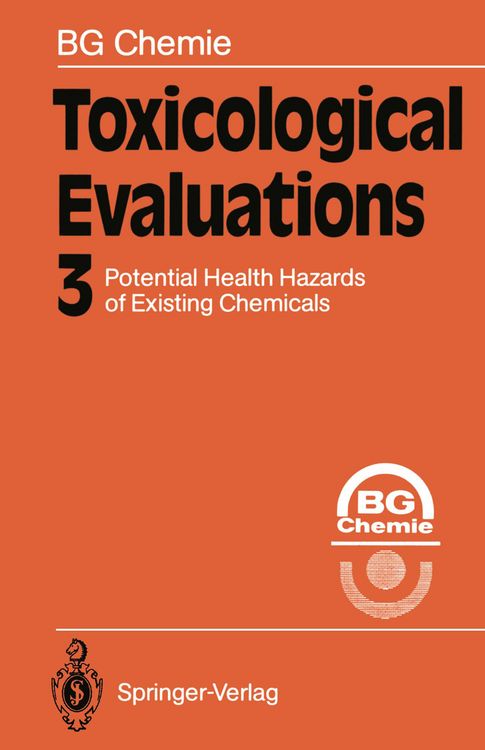 Produktbild: Toxicological Evaluations