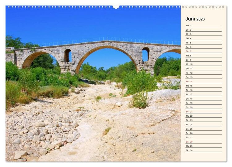 Produktbild: Verzaubernde Provence (Wandkalender 2026 DIN A2 quer), CALVENDO Monatskalender