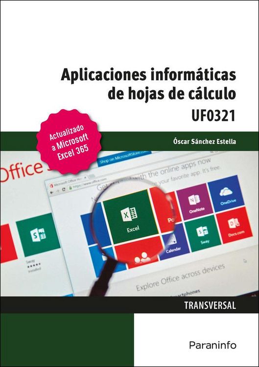 Produktbild: Aplicaciones inform&aacute;ticas de hojas de c&aacute;lculo. Microsoft Excel 365