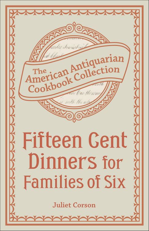 Produktbild: Fifteen Cent Dinners for Families of Six