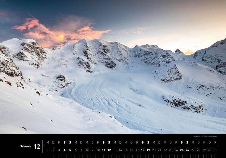 Produktbild: Schweiz Premiumkalender 2027