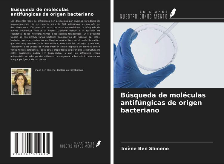 Produktbild: B&uacute;squeda de mol&eacute;culas antif&uacute;ngicas de origen bacteriano
