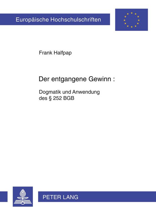 Produktbild: Der entgangene Gewinn