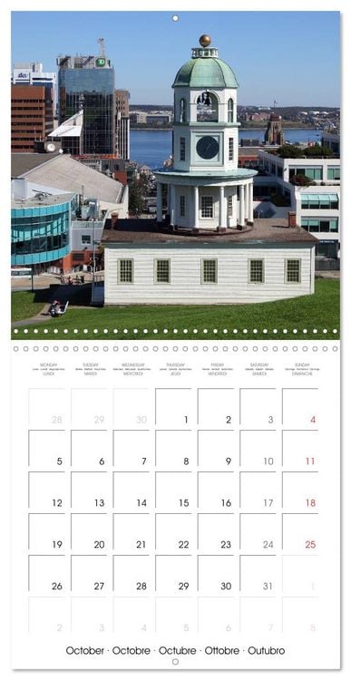 Produktbild: Canada-Est (Calendrier mural carr&eacute; 2026 30x30 cm) Calendrier double avec une page pour vos prises de notes