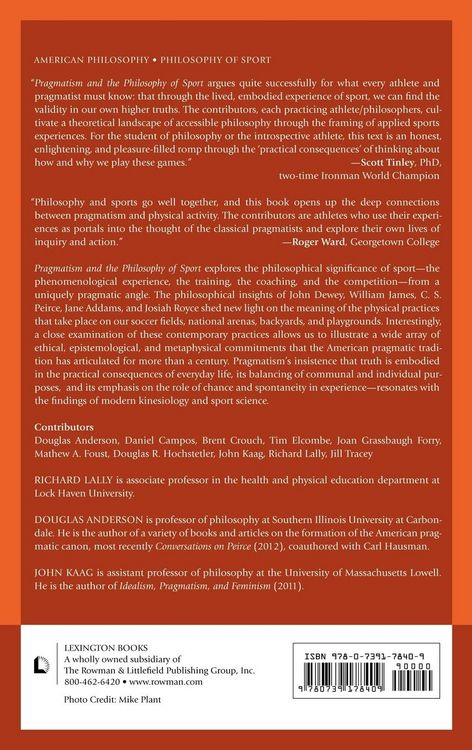 Produktbild: Pragmatism and the Philosophy of Sport
